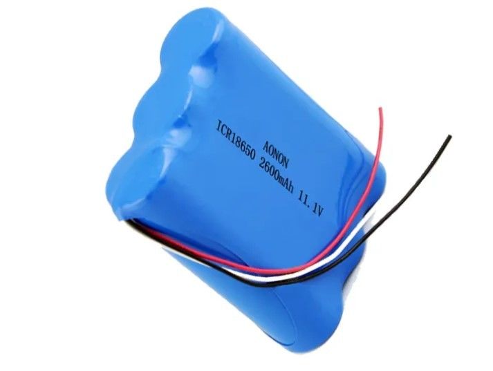 11.1V/12V 2600mAh 18650 리?? 배터리 팩 IEC62133 의료 장비 진공 로봇 배터리