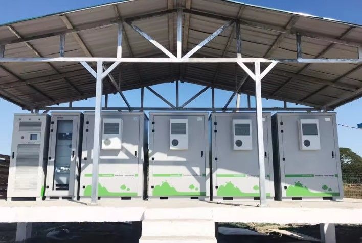 ESS 10 년 수명 야외 배터리 캐비닛 1MWh 5MWh 10MWh 20ft 40ft 컨테이너 태양 배터리 에너지 저장 시스템