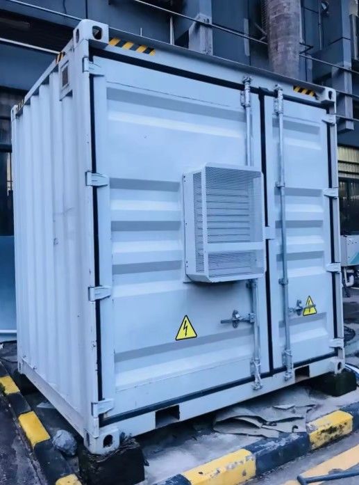 ESS 10 년 수명 야외 배터리 캐비닛 1MWh 5MWh 10MWh 20ft 40ft 컨테이너 태양 배터리 에너지 저장 시스템
