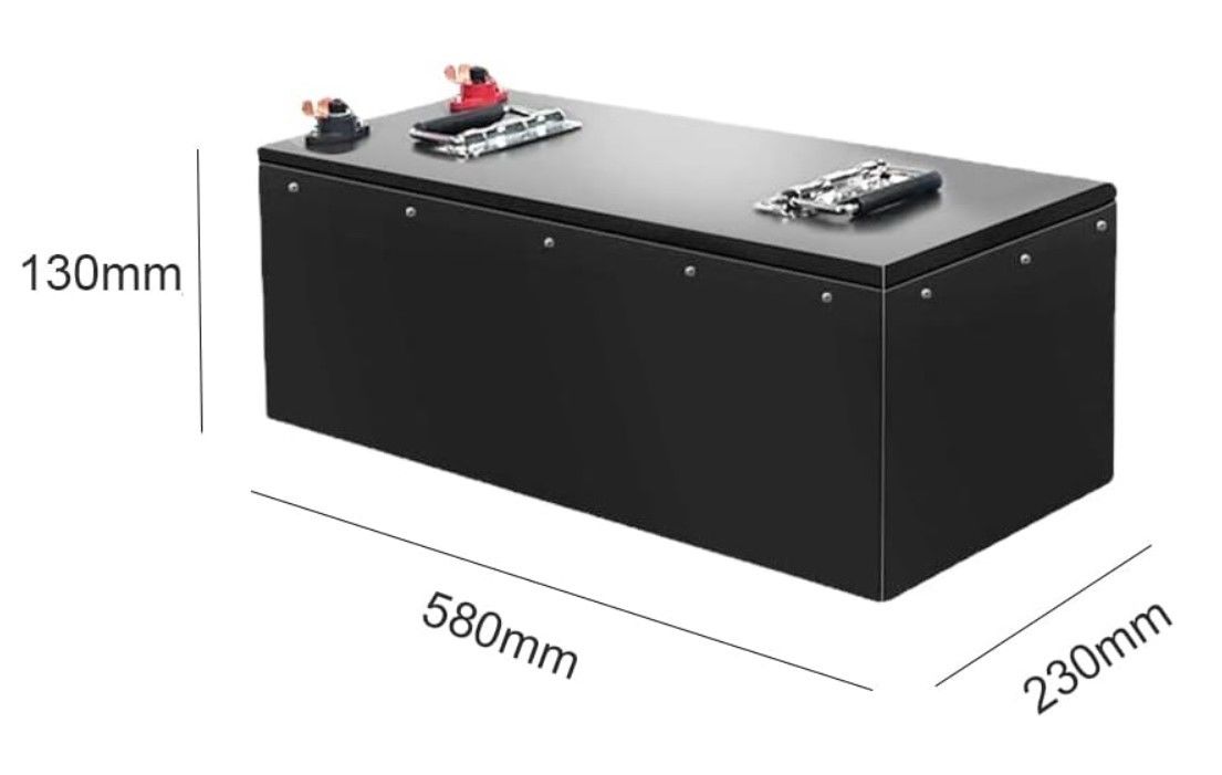 48V 100Ah LiFePO4 리?? 배터리 3000+ BMS 백업 전력과 함께 깊은 사이클
